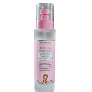 Precision Beauty Firming Toner Mist Rose Water+collagen And Aloe Made In Korea